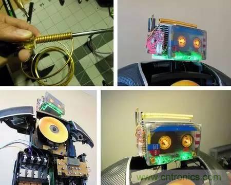 廢舊收音機如何變身成酷炫機器人?